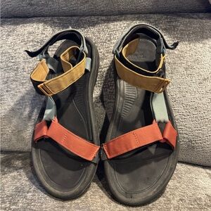 Men’s Teva Hurricane XLT2 Colorful Strappy Sandals Size 12